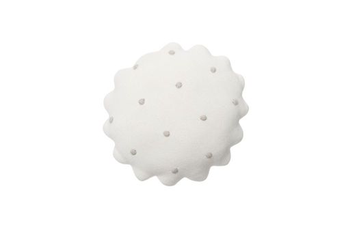 Cojín Lavable Round Biscuit Ivory Lorena Canals